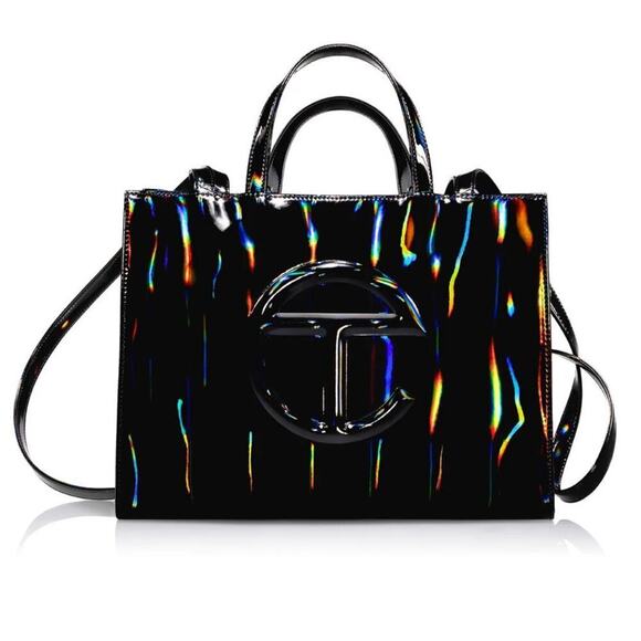 Telfar Handbags - Medium Shopping Bag - Black Rainbow